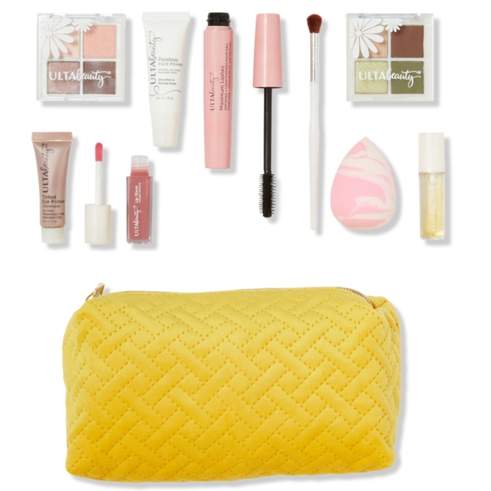 ULTA BEAUTY 10 PIECE COSMETIC KIT.